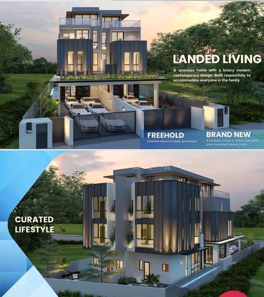 Serangoon Garden Estate, Corfe Place, 6 Bedrooms, 9,422 sqft, Semi-Detached House For Sale, by Tan Alan, 500137470 - Exterior - PropertyGuru.com.sg