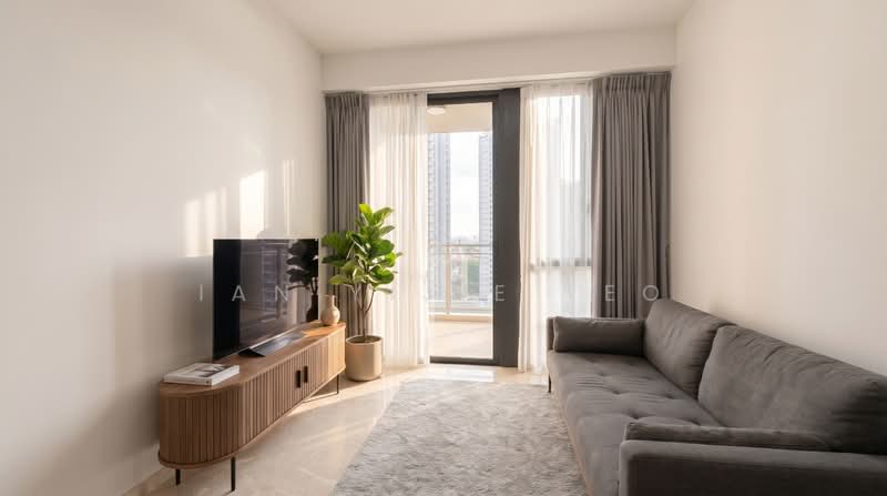 The Atelier, 2 Makeway Avenue, 1 Bedroom, 549 sqft, Condominium For Sale, by Ian Yijie Teo, 500137475 - Living Room - PropertyGuru.com.sg