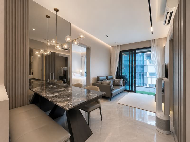 The Garden Residences, 7 Serangoon North View, 2 Bedrooms, 689 sqft, Condominium For Sale, by Jeremy Yong, 500137529 - Living Room - PropertyGuru.com.sg