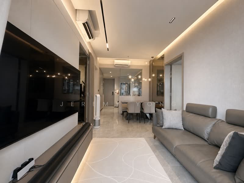 The Garden Residences, 7 Serangoon North View, 2 Bedrooms, 689 sqft, Condominium For Sale, by Jeremy Yong, 500137529 - Living Room - PropertyGuru.com.sg
