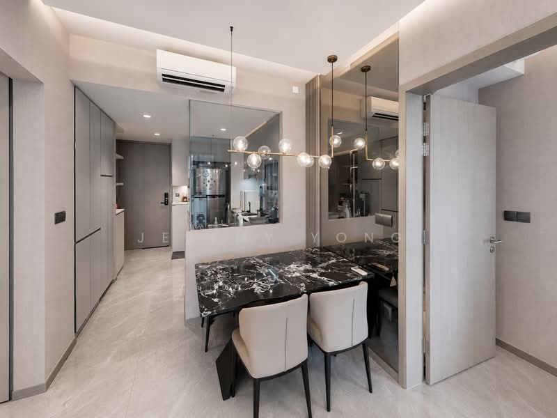 The Garden Residences, 7 Serangoon North View, 2 Bedrooms, 689 sqft, Condominium For Sale, by Jeremy Yong, 500137529 - Dining Room - PropertyGuru.com.sg