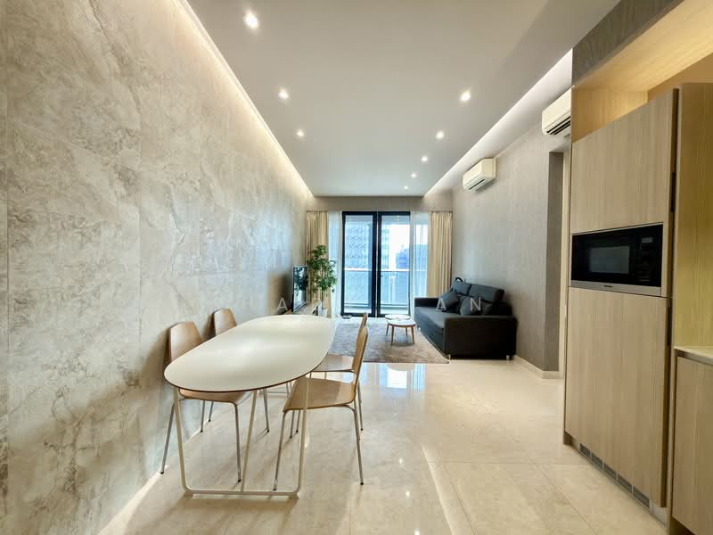DUO Residences, 1 Fraser Street, 1 Bedroom, 646 sqft, Apartment For Rent, by Shady Tan, 500137546 - Living Room - PropertyGuru.com.sg