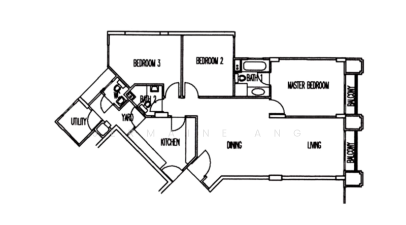 Melville Park, 12 Simei Street 1, 3 Bedrooms, 1,346 sqft, Apartment For Sale, by Jermaine Ang, 500137550 - PropertyGuru.com.sg
