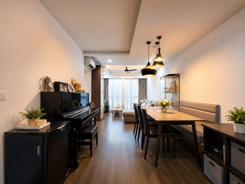 636B Senja Parc View, 636B Senja Road, 3 Bedrooms, 990 sqft, HDB Flat For Rent, by CAI SHEN, 500137570 - Living Room - PropertyGuru.com.sg