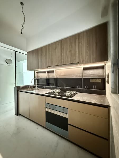 Sceneca Residence, Tanah Merah Kechil Link, 3 Bedrooms, 1,044 sqft, Condominium For Rent, by Kuanyee Goh, 500137638 - Kitchen - PropertyGuru.com.sg