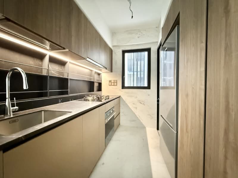 Sceneca Residence, Tanah Merah Kechil Link, 3 Bedrooms, 1,044 sqft, Condominium For Rent, by Kuanyee Goh, 500137638 - Kitchen - PropertyGuru.com.sg