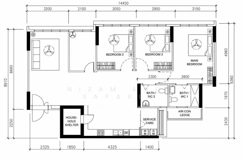 457A Sengkang West Road, Sengkang West Road, 4 Bedrooms, 1,216 sqft, HDB Flat For Sale, by Nizam Adli Saparin, 500137659 - PropertyGuru.com.sg