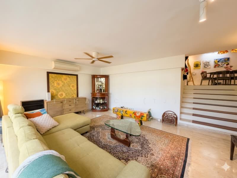 Watten Hill Condo, Watten View, 2 Bedrooms, 1,980 sqft, Condominium For Rent, by TJHAI C. (TJ), 500137666 - Living Room - PropertyGuru.com.sg