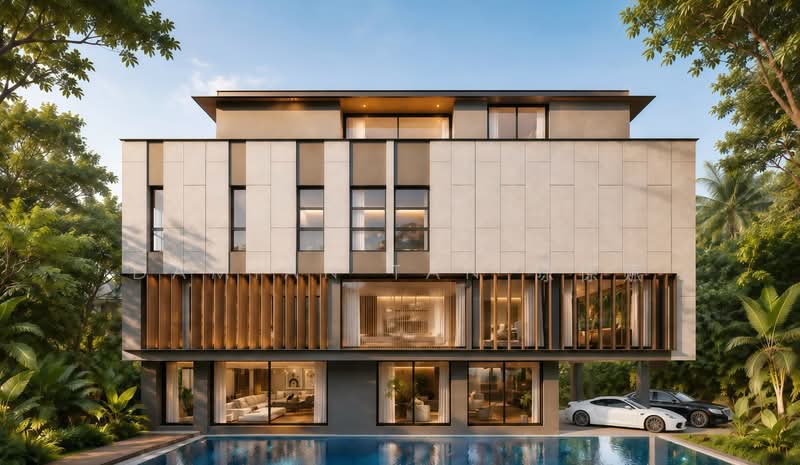 ⭐️RARE BRAND NEW DETACHED IN GCBA | WITHIN 1KM TO HENRY PARK PRIMARY | NEAR MRT & MKT⭐️, Jalan Pelangi Oei Tiong Ham Park Sampurna Harum Leedon Coronation Ford Queen Astrid Mount Sinai Lane Grove Holland Jalan Kebaya Moonbeam Jelita Tenang Istimewa Maryland Ming Teck Greenleaf Sixth Haji Alias Namly Lim Tai See Allamanda Ampang, 5 Bedrooms, 10,717 sqft, Detached House For Sale, by Damian Tan 陈係赈, 500137704 - Side View - PropertyGuru.com.sg