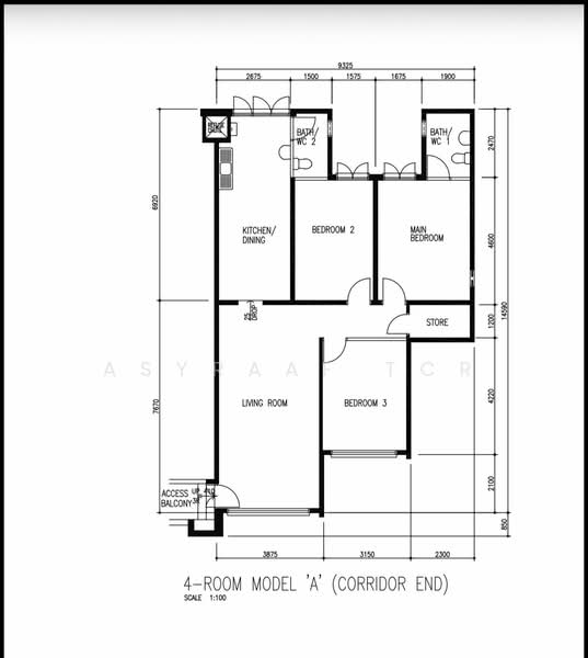 260 Bukit Batok East Avenue 4, 260 Bukit Batok East Avenue 4, 3 Bedrooms, 1,108 sqft, HDB Flat For Sale, by Asyraaf TCR, 500137729 - PropertyGuru.com.sg