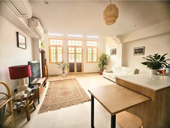 Old world modern shophouse living at Joo Chiat Place
