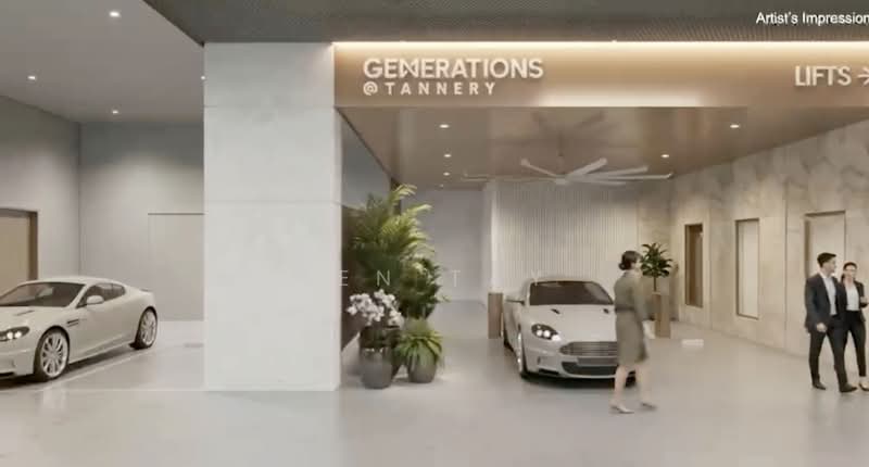Generations@Tannery, Tannery Lane, 1,615 sqft, Light Industrial (B1) For Sale, by Ken Tay, 500137810 - Entrance - CommercialGuru.com.sg