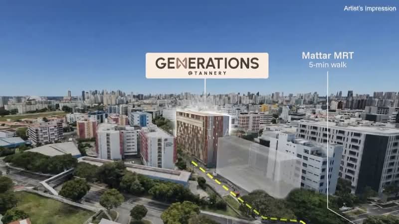 Generations@Tannery, Tannery Lane, 1,615 sqft, Light Industrial (B1) For Sale, by Ken Tay, 500137810 - Exterior - CommercialGuru.com.sg