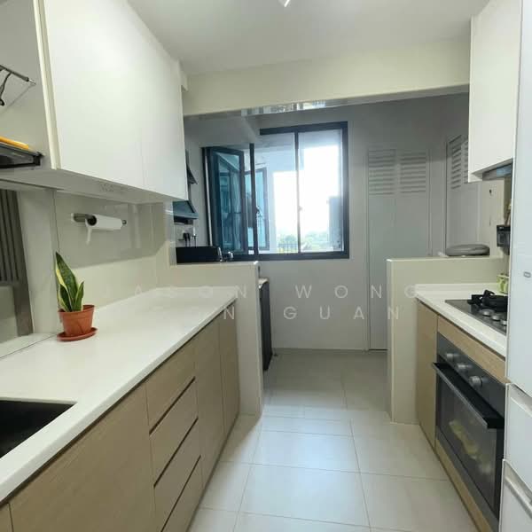 Treasure at Tampines, 41 Tampines Lane, 3 Bedrooms, 1,033 sqft, Condominium For Rent, by Jason Wong Soon Guan, 500137833 - Kitchen - PropertyGuru.com.sg