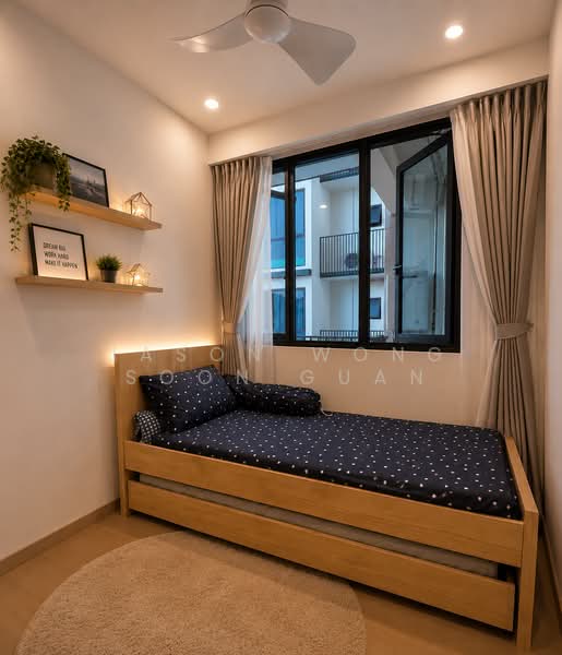 Treasure at Tampines, 41 Tampines Lane, 3 Bedrooms, 1,033 sqft, Condominium For Rent, by Jason Wong Soon Guan, 500137833 - Bedroom - PropertyGuru.com.sg