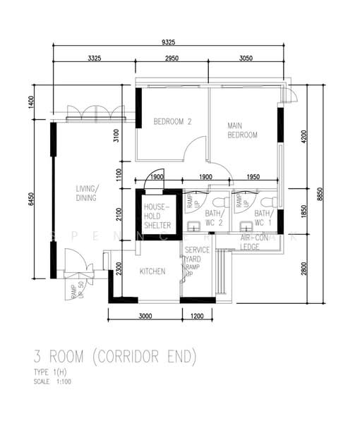 454 Fajar Road, 454 Fajar Road, 2 Bedrooms, 732 sqft, HDB Flat For Sale, by Spenncer Mak, 500138029 - PropertyGuru.com.sg