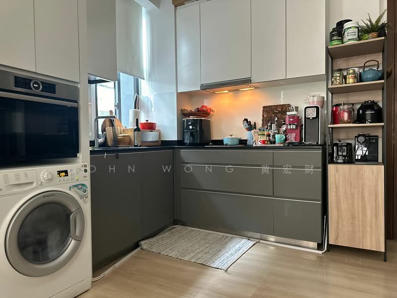 Bijou, 2 Jalan Mat Jambol, 1 Bedroom, 604 sqft, Condominium For Rent, by John Wong 黄宏财, 500138090 - Kitchen - PropertyGuru.com.sg