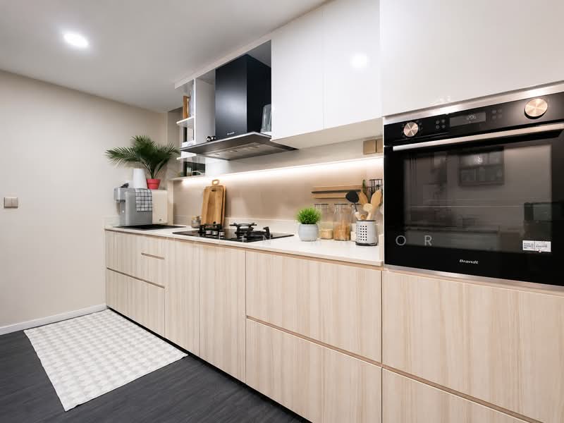 The Terrace, 88 Edgedale Plains, 3 Bedrooms, 1,001 sqft, Executive Condominium For Sale, by Fadzlin MNoor, 500138110 - Kitchen - PropertyGuru.com.sg