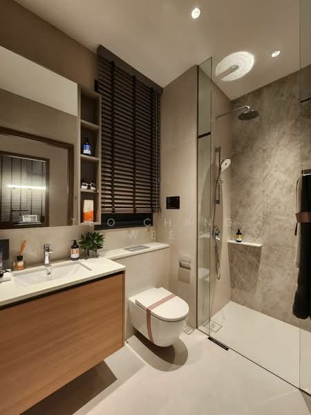 The Sen, De Souza Avenue, 3 Bedrooms, 1,259 sqft, Condominium For Sale, by Teo Chang Wee, 500138132 - Bathroom - PropertyGuru.com.sg