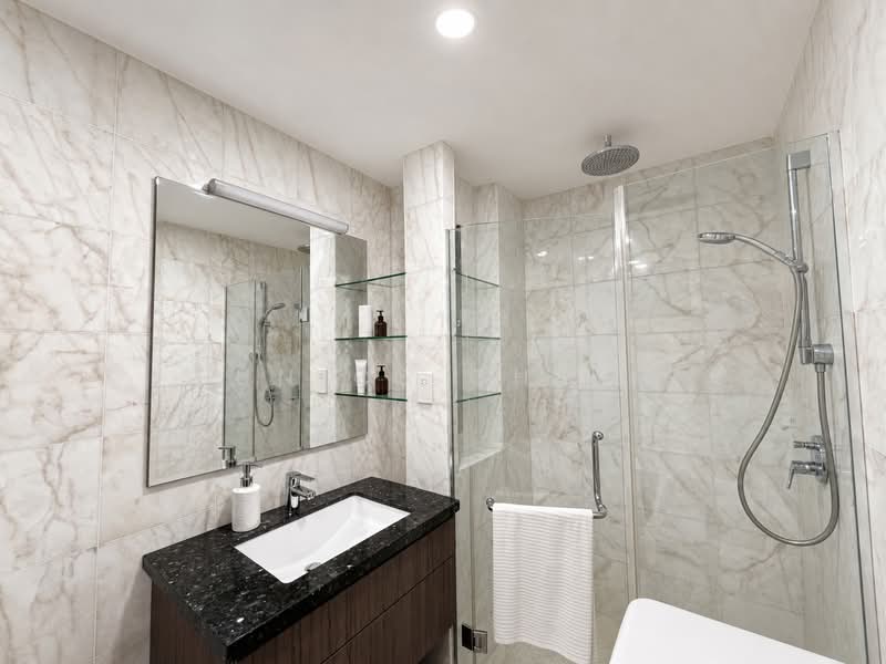 Tanglin Park, 1 Ridley Park, 3 Bedrooms, 1,604 sqft, Condominium For Rent, by Eunice Chong, 500138169 - Renovated Master Bath - PropertyGuru.com.sg