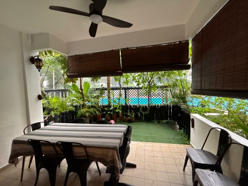 Tanglin Park, 1 Ridley Park, 3 Bedrooms, 1,604 sqft, Condominium For Rent, by Eunice Chong, 500138169 - Lovely Patio - PropertyGuru.com.sg
