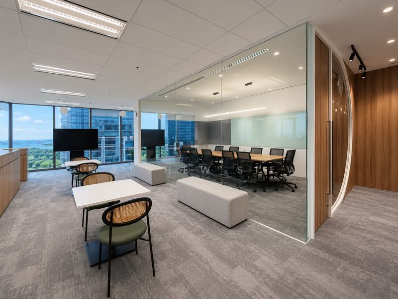 Asia Square Tower 1, 8 Marina View, 2,500 sqft, Office For Rent, by Matthew Siew, 500138184 - Interior - CommercialGuru.com.sg
