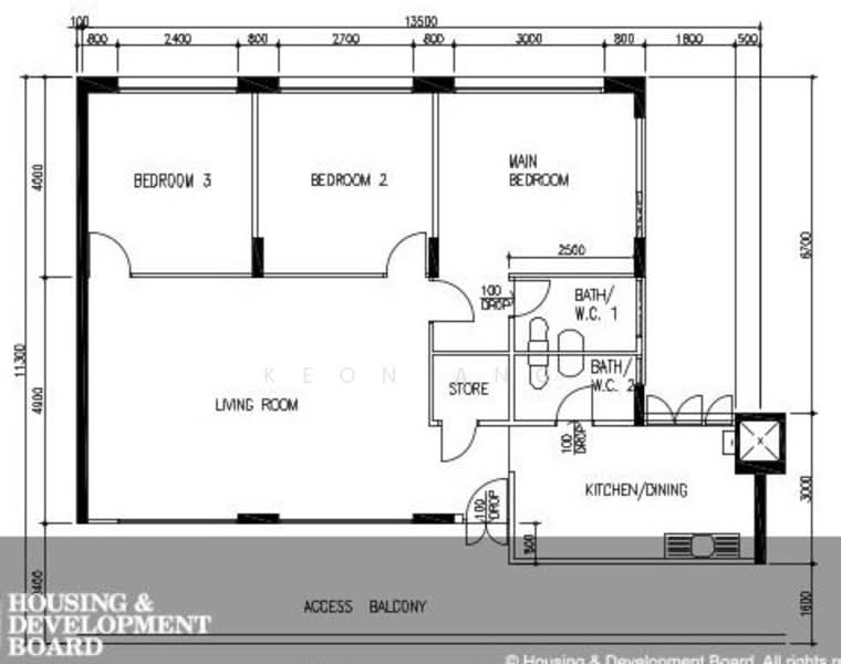 156 Bishan Street 13, 156 Bishan Street 13, 3 Bedrooms, 1,119 sqft, HDB Flat For Sale, by Keon Ang, 500138221 - PropertyGuru.com.sg