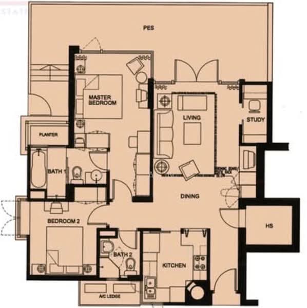 The Levelz, 38 Farrer Road, 2 Bedrooms, 1,281 sqft, Condominium For Rent, by Julian Li, 500138228 - PropertyGuru.com.sg