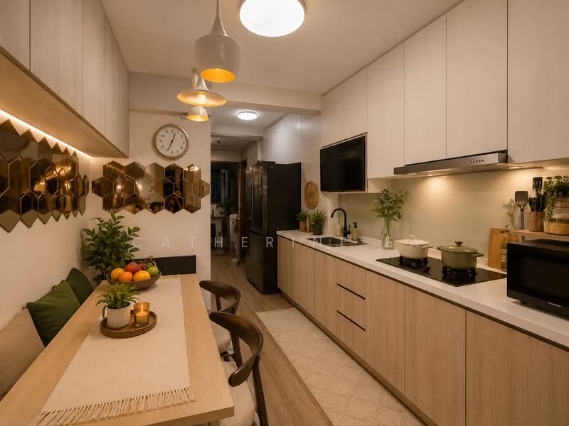 2 Beach Road, 2 Beach Road, 2 Bedrooms, 732 sqft, HDB Flat For Sale, by Catherine Ea, 500138250 - Kitchen - PropertyGuru.com.sg