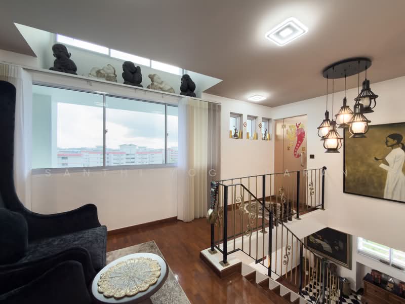 157 Pasir Ris Street 13, 157 Pasir Ris Street 13, 4 Bedrooms, 2,034 sqft, HDB Flat For Sale, by Santhi Yogesparan, 500138279 - Staircase  - PropertyGuru.com.sg