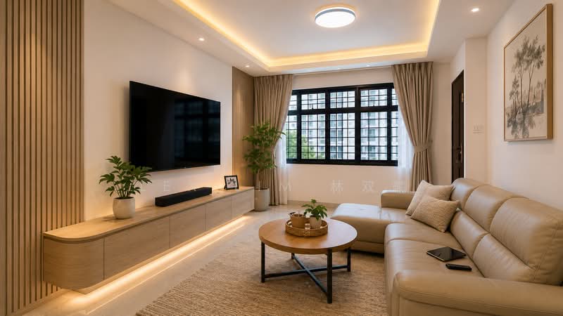 23 Telok Blangah Crescent, 23 Telok Blangah Crescent, 3 Bedrooms, 883 sqft, HDB Flat For Sale, by Lex Lim 林双麟, 500138289 - Living Room - PropertyGuru.com.sg