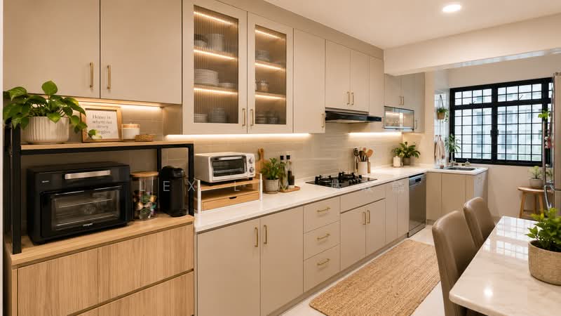 23 Telok Blangah Crescent, 23 Telok Blangah Crescent, 3 Bedrooms, 883 sqft, HDB Flat For Sale, by Lex Lim 林双麟, 500138289 - Kitchen - PropertyGuru.com.sg