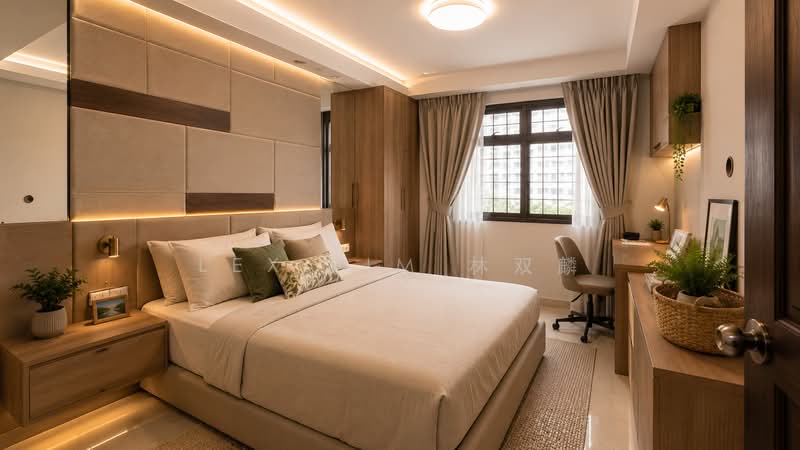 23 Telok Blangah Crescent, 23 Telok Blangah Crescent, 3 Bedrooms, 883 sqft, HDB Flat For Sale, by Lex Lim 林双麟, 500138289 - Bedroom - PropertyGuru.com.sg