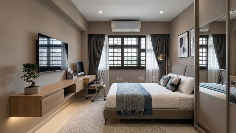23 Telok Blangah Crescent, 23 Telok Blangah Crescent, 3 Bedrooms, 883 sqft, HDB Flat For Sale, by Lex Lim 林双麟, 500138289 - Bedroom - PropertyGuru.com.sg