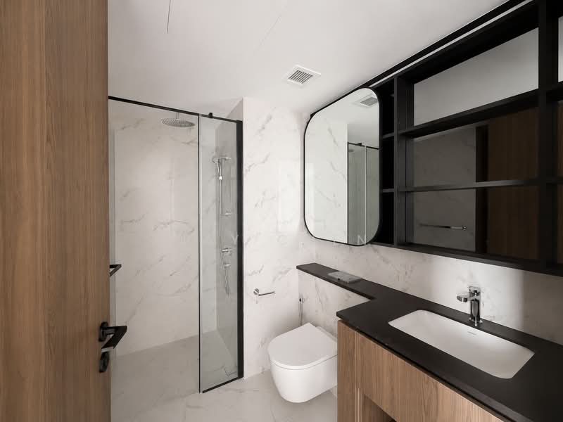 Sceneca Residence, Tanah Merah Kechil Link, 3 Bedrooms, 904 sqft, Condominium For Sale, by Jay Chen, 500138293 - Bathroom - PropertyGuru.com.sg
