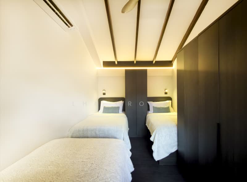Coliwoo Resort Changi. First Co-Living Resort Chalet in Singapore., , 1 Bedroom, 400 sqft, Terraced House For Rent, by Coliwoo, 500138328 - Bedroom - PropertyGuru.com.sg