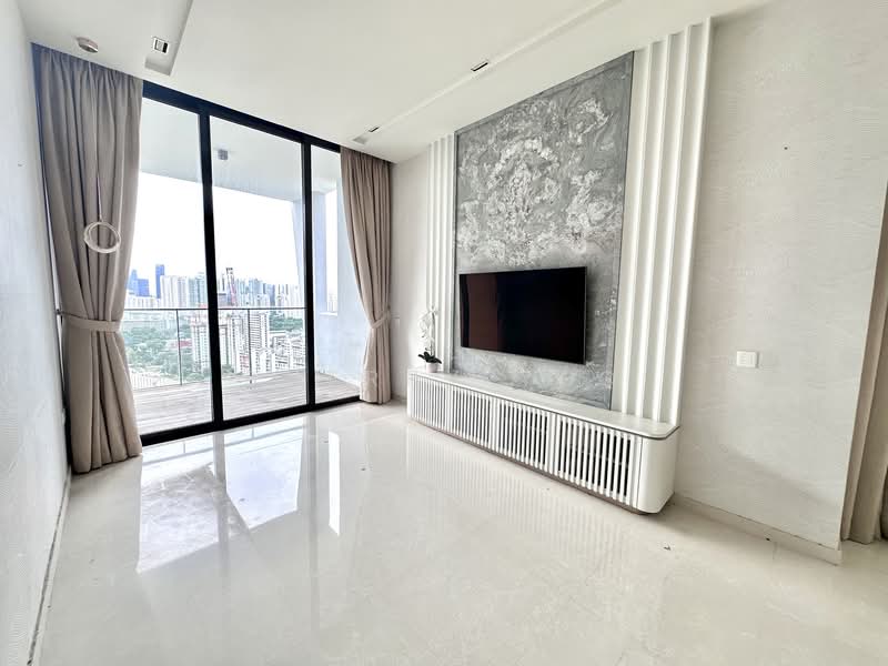 The Crest, 105 Prince Charles Crescent, 3 Bedrooms, 1,636 sqft, Condominium For Rent, by Sherry Yeo, 500138366 - Living Room - PropertyGuru.com.sg