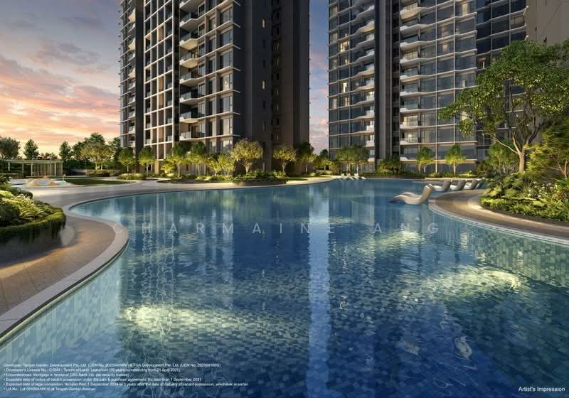 11 TENGAH GARDEN AVENUE, 11 TENGAH GARDEN AVENUE, 4 Bedrooms, 1,259 sqft, Condominium For Sale, by Charmaine Ang, 500138433 - PropertyGuru.com.sg