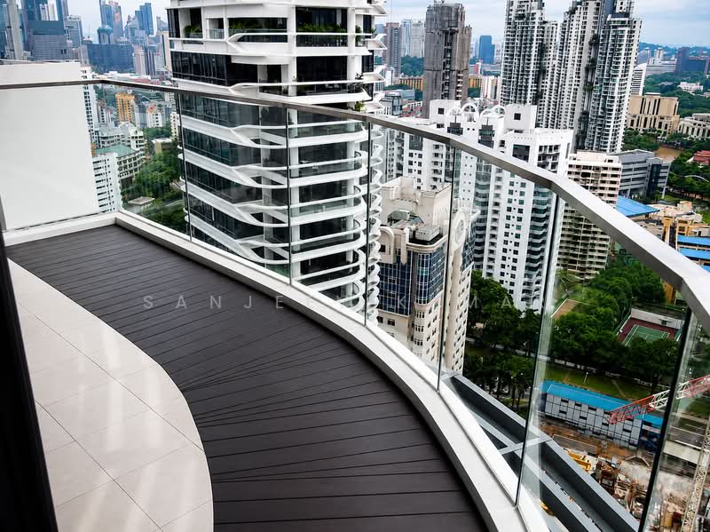 Espada, 48 Saint Thomas Walk, 1 Bedroom, 560 sqft, Condominium For Rent, by Sanjeev Kumar, 500138447 - Balcony - PropertyGuru.com.sg