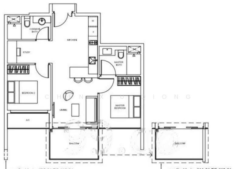Nine Residences, Yishun Avenue 9, 2 Bedrooms, 710 sqft, Apartment For Rent, by Chen Xiu Qiong, 500138461 - PropertyGuru.com.sg