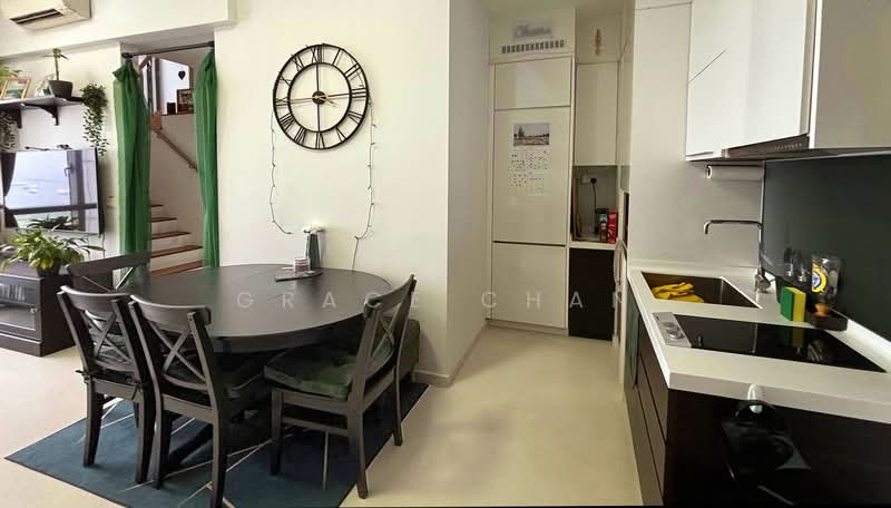 Eon Shenton, 70 Shenton Way, 1 Bedroom, 1,055 sqft, Condominium For Rent, by Grace Chan, 500138512 - Dining Room - PropertyGuru.com.sg