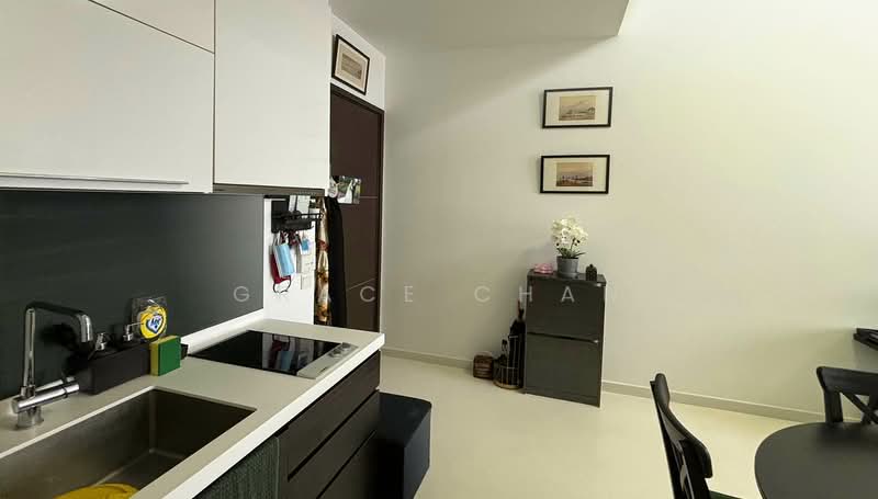 Eon Shenton, 70 Shenton Way, 1 Bedroom, 1,055 sqft, Condominium For Rent, by Grace Chan, 500138512 - Kitchen - PropertyGuru.com.sg