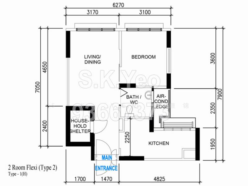 456A Sengkang West Road, 456A Sengkang West Road, 1 Bedroom, 517 sqft, HDB Flat For Sale, by S. K. Yeo 杨顺锦, 500138554 - PropertyGuru.com.sg