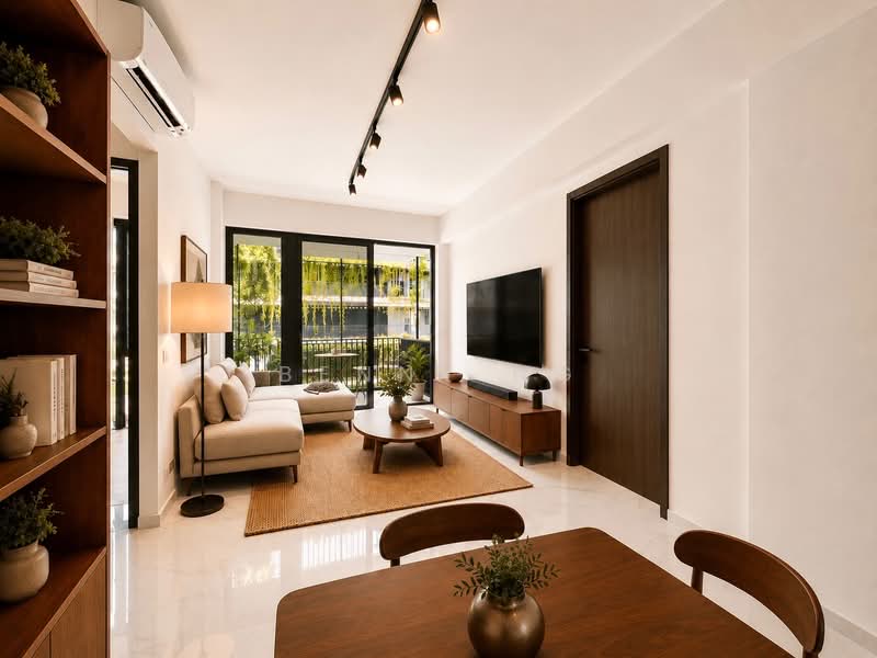 3 bedroom new Condo River Valley Great World Havelock MRT, , 3 Bedrooms, 1,001 sqft, Condominium For Rent, by Benny Ng, 500138571 - Living Room - PropertyGuru.com.sg
