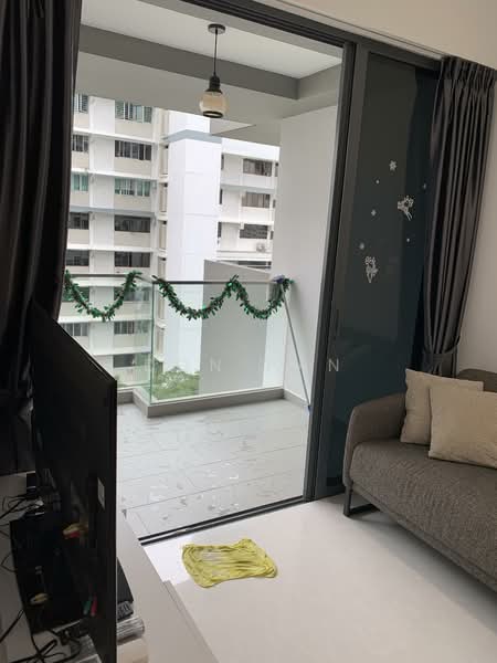 Trilive, 115 Tampines Road, 2 Bedrooms, 549 sqft, Condominium For Rent, by Don Pan, 500138601 - Balcony - PropertyGuru.com.sg
