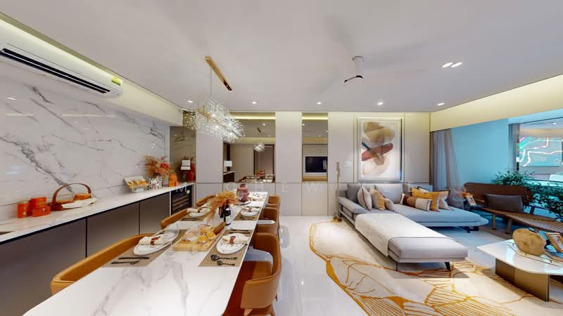Chuan Park, 240 Lorong Chuan, 3 Bedrooms, 1,206 sqft, Condominium For Sale, by Lim Chew Yee, 500138607 - Living Room - PropertyGuru.com.sg