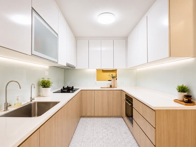 297B Compassvale Street, 297B Compassvale Street, 3 Bedrooms, 1,302 sqft, HDB Flat For Sale, by Alyssa Chia, 500138626 - Kitchen - PropertyGuru.com.sg