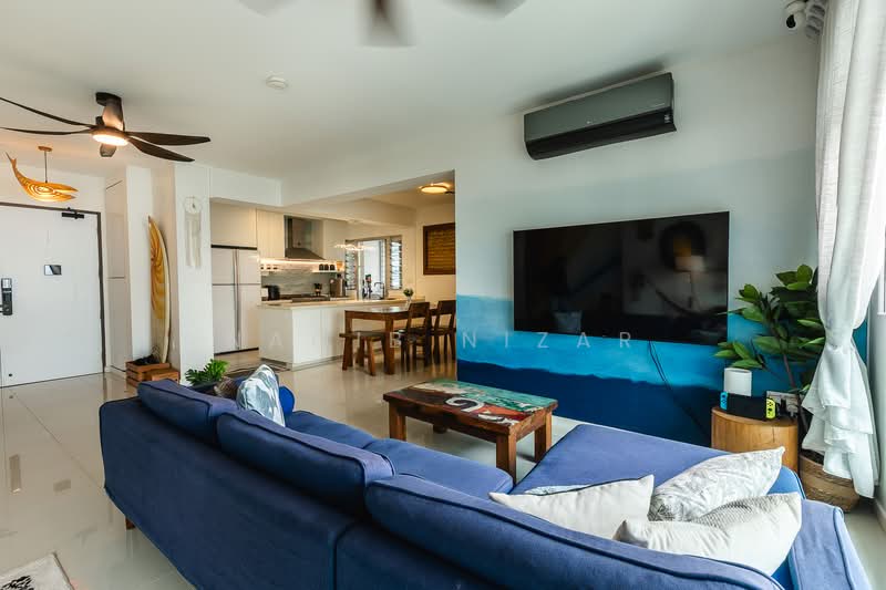 422B Northshore Drive, 422B Northshore Dr, 3 Bedrooms, 1,216 sqft, HDB Flat For Sale, by Naqib Nizar, 500138645 - Living Room - PropertyGuru.com.sg