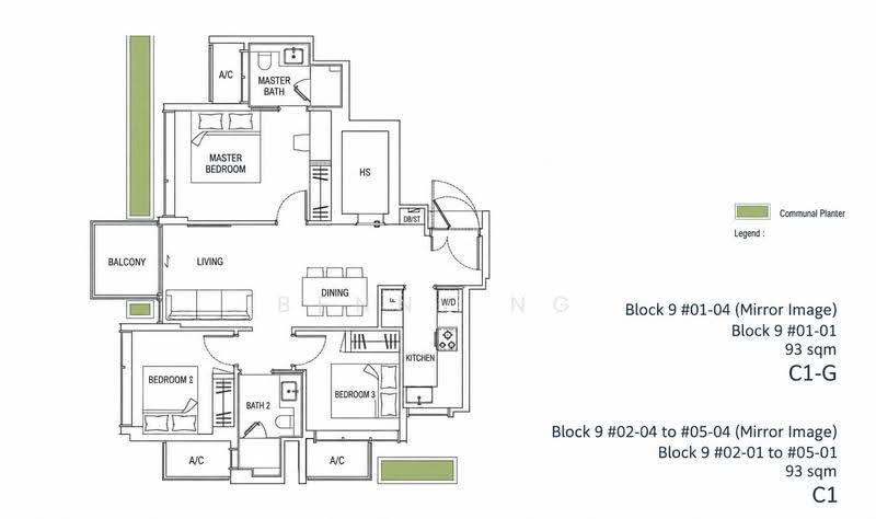 Jervois Mansion, 4 Jervois Close, Tanglin / Holland / Bukit Timah, 3 Bedrooms, 1,001 sqft, Condominium For Sale, by Benny Ng, 500138648 - PropertyGuru.com.sg