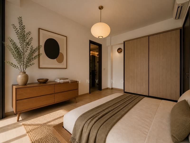Jervois Mansion, 4 Jervois Close, 3 Bedrooms, 1,001 sqft, Condominium For Sale, by Benny Ng, 500138648 - Master Bedroom - PropertyGuru.com.sg